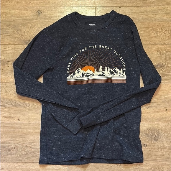Sonoma Other - Men's Waffle knit Great Outdoors Shirt